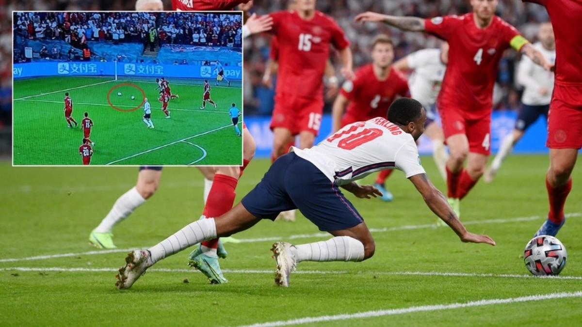 Cận cảnh: Quả penalty gây tranh cãi giúp Anh thắng Đan Mạch